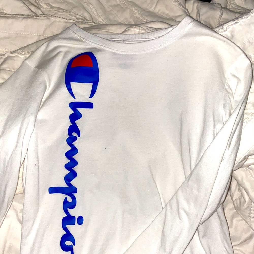 Champion White Long Sleeve